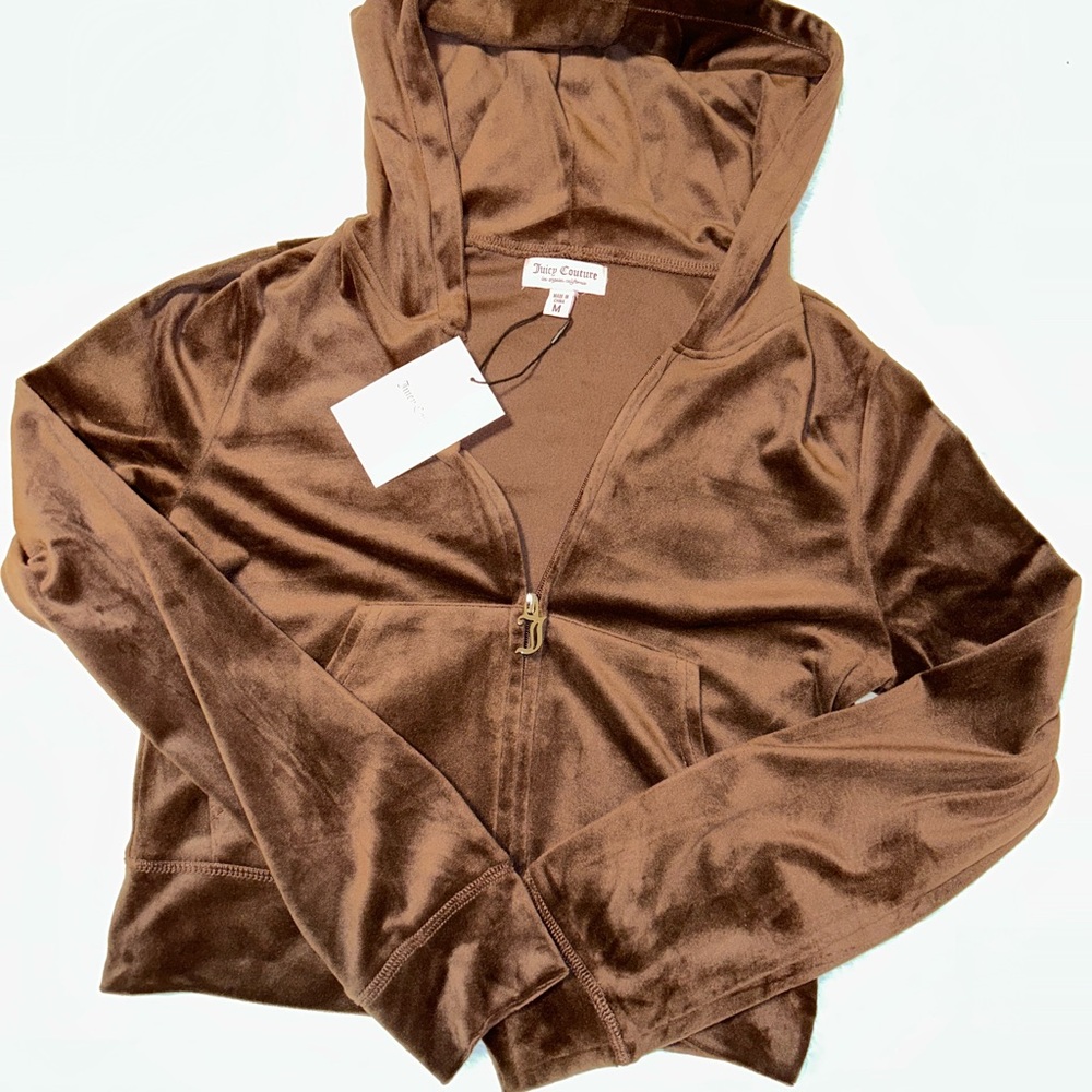 Juicy Couture Chocolate Velvet Women's Jacket